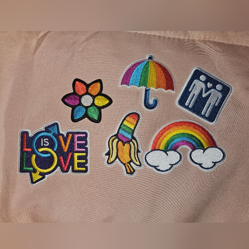 Rainbow Patches Iron On